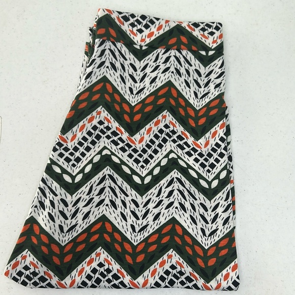 Jonathan Martin 2X plus size chevron pattern maxi skirt - Picture 3 of 12